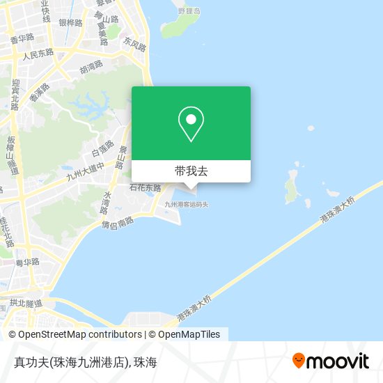 真功夫(珠海九洲港店)地图