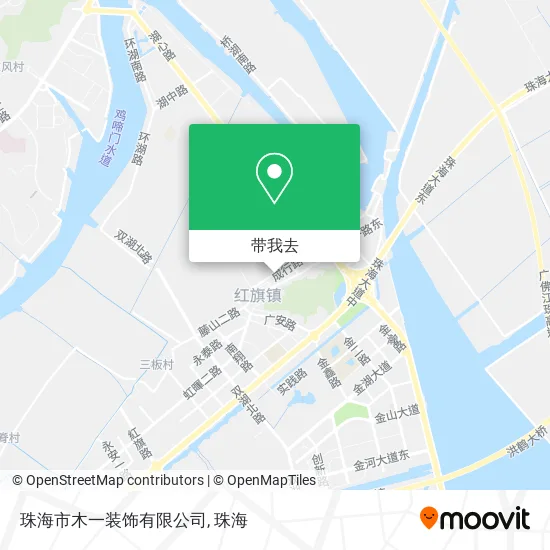 珠海市木一装饰有限公司地图