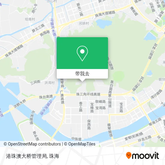 港珠澳大桥管理局地图