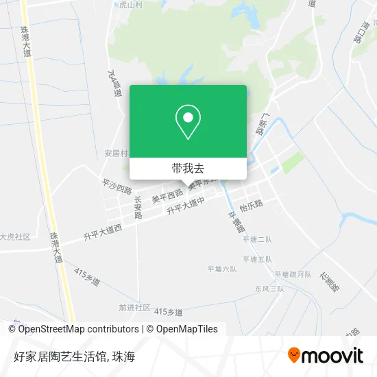 好家居陶艺生活馆地图