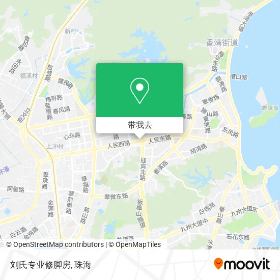 刘氏专业修脚房地图