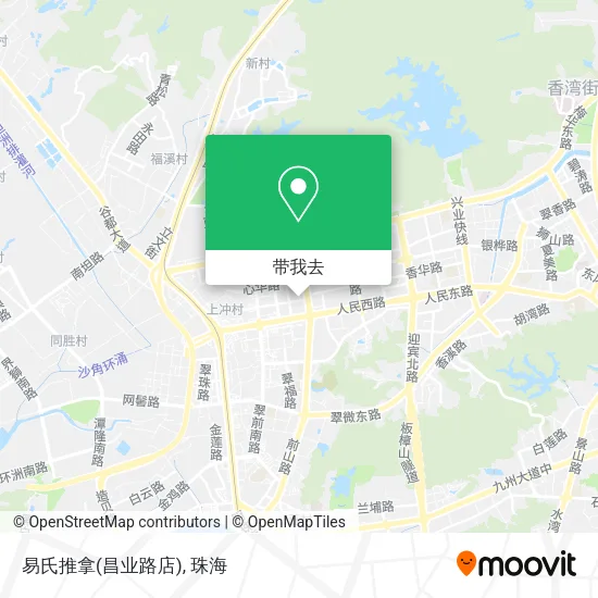 易氏推拿(昌业路店)地图