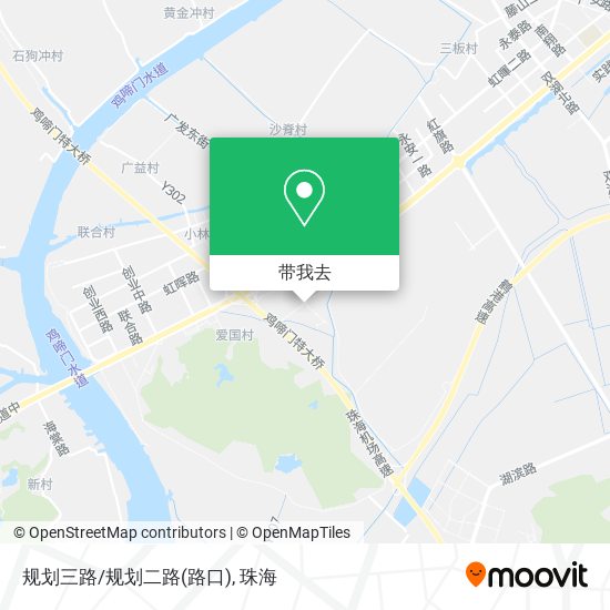 规划三路/规划二路(路口)地图
