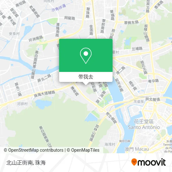 北山正街南地图