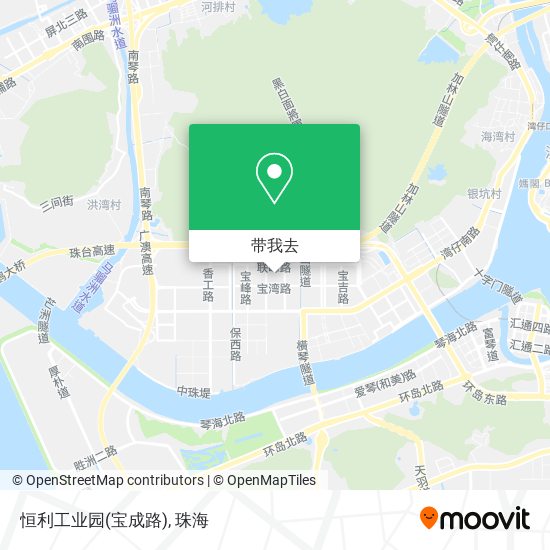 恒利工业园(宝成路)地图
