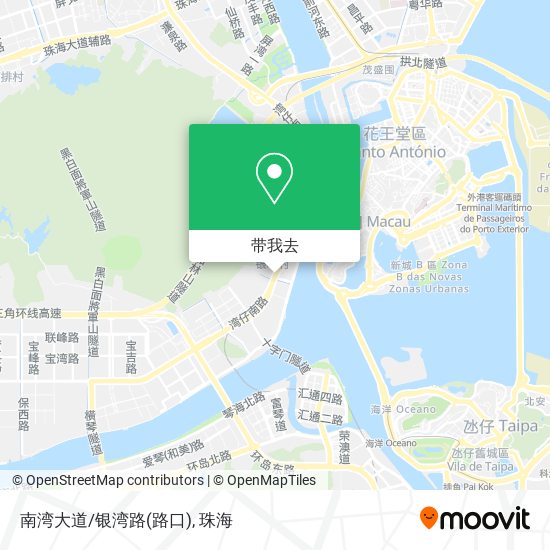 南湾大道/银湾路(路口)地图