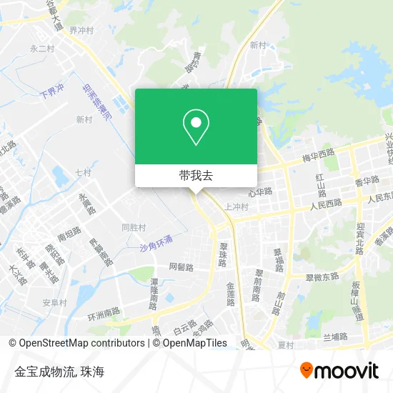 金宝成物流地图