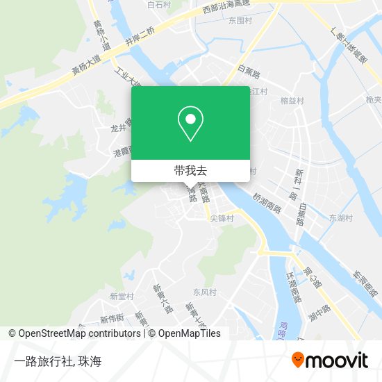 一路旅行社地图