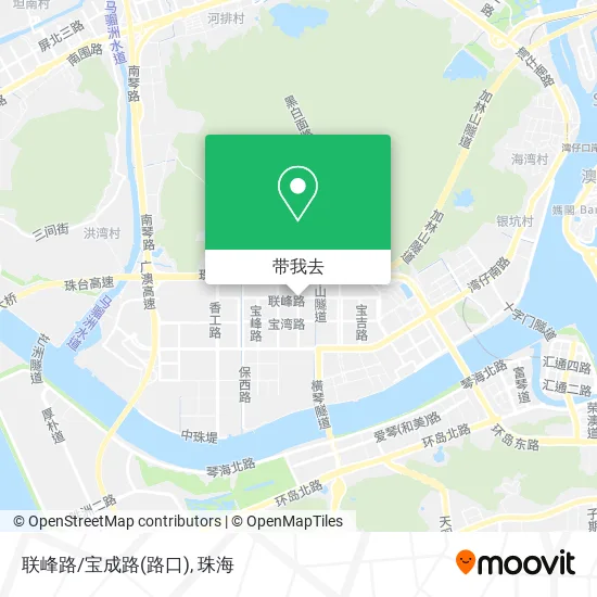 联峰路/宝成路(路口)地图
