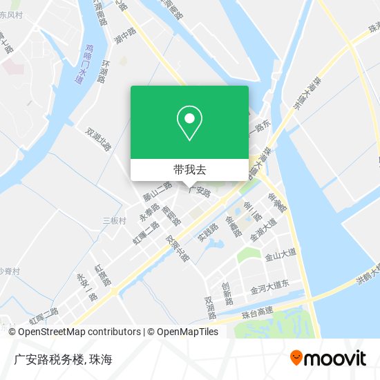 广安路税务楼地图