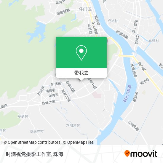 时满视觉摄影工作室地图