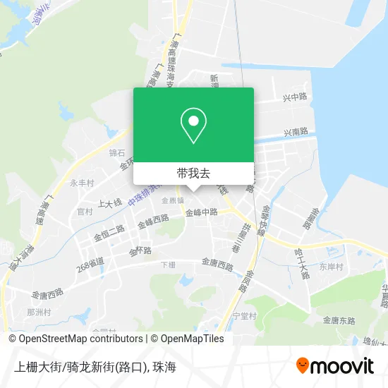 上栅大街/骑龙新街(路口)地图