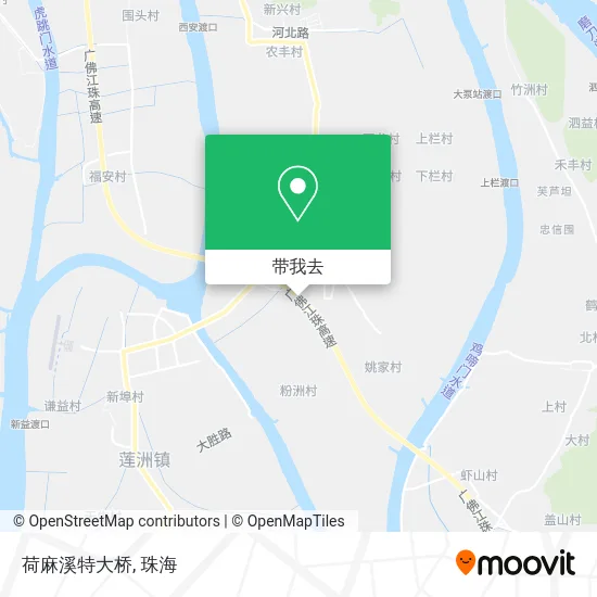 荷麻溪特大桥地图