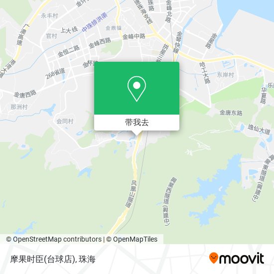 摩果时臣(台球店)地图