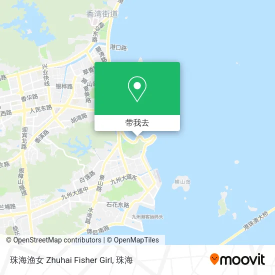 珠海渔女 Zhuhai Fisher Girl地图