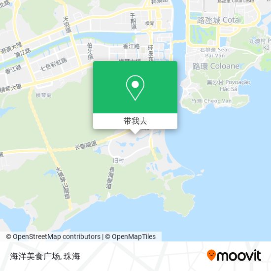 海洋美食广场地图
