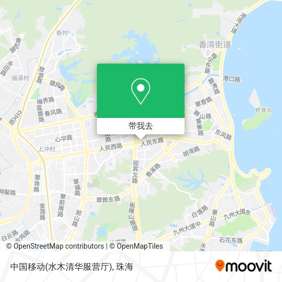 中国移动(水木清华服营厅)地图