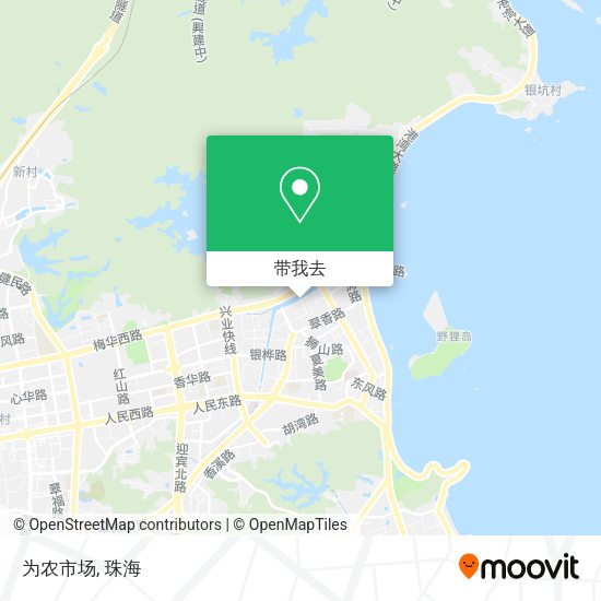 为农市场地图