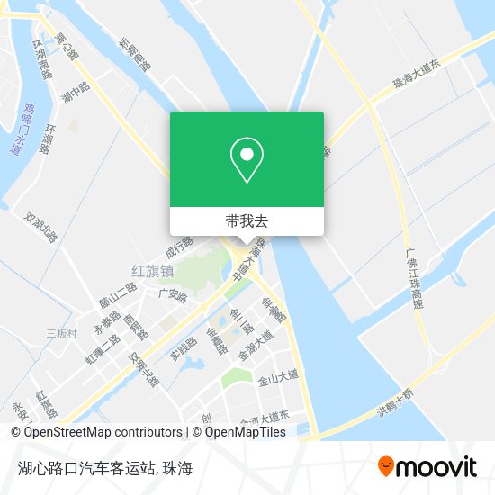 湖心路口汽车客运站地图