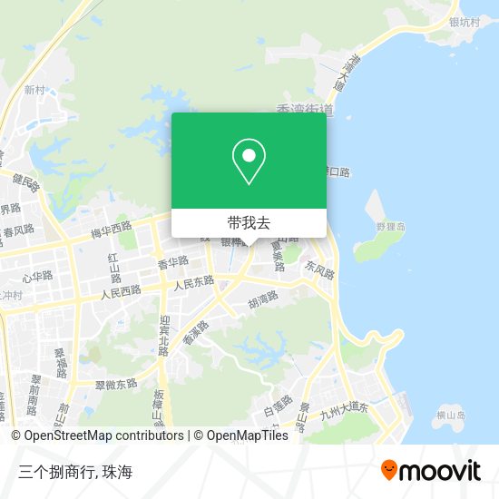 三个捌商行地图