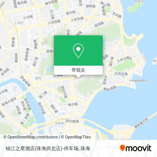 锦江之星酒店(珠海拱北店)-停车场地图