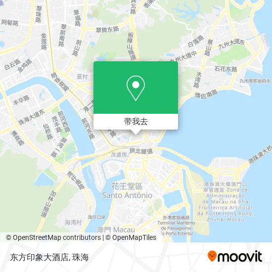 东方印象大酒店地图