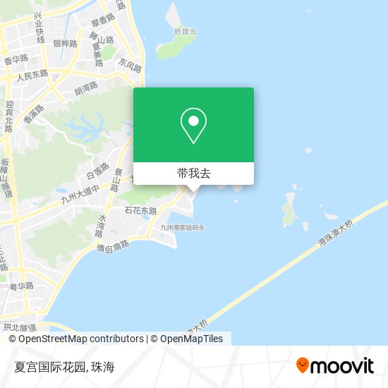 夏宫国际花园地图