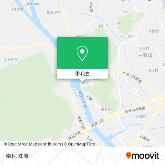 南村地图