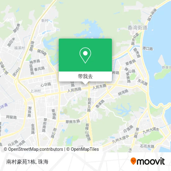 南村豪苑1栋地图