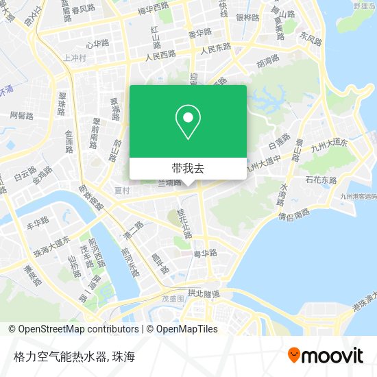 格力空气能热水器地图