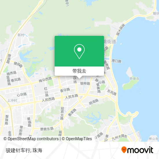 骏建针车行地图