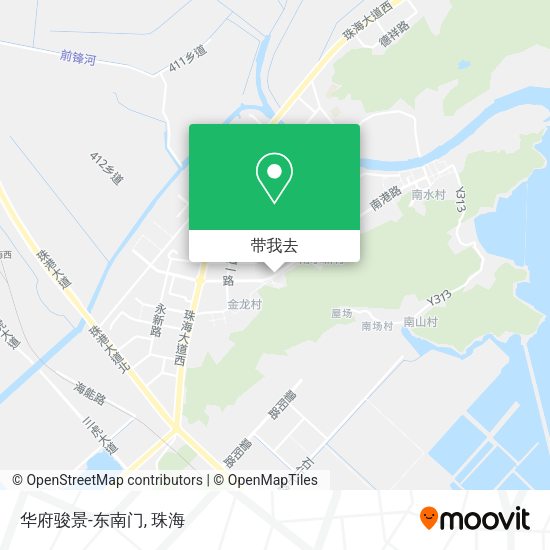 华府骏景-东南门地图