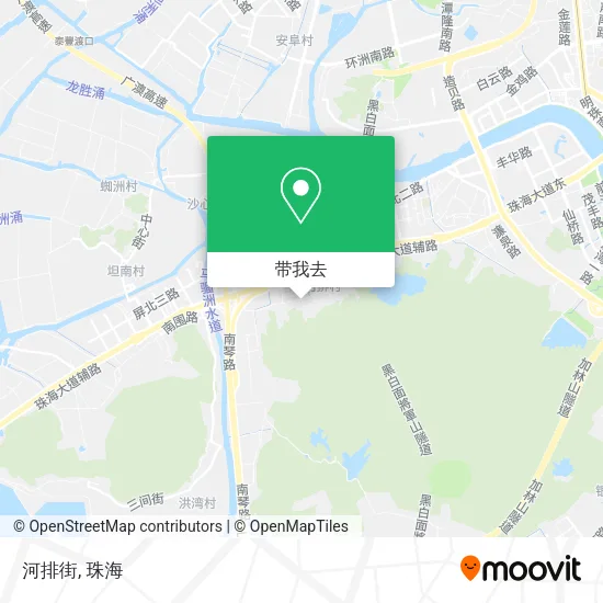 河排街地图