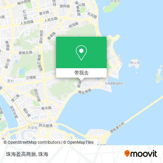 珠海盈高商旅地图
