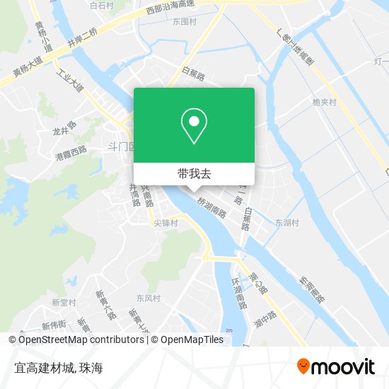 宜高建材城地图