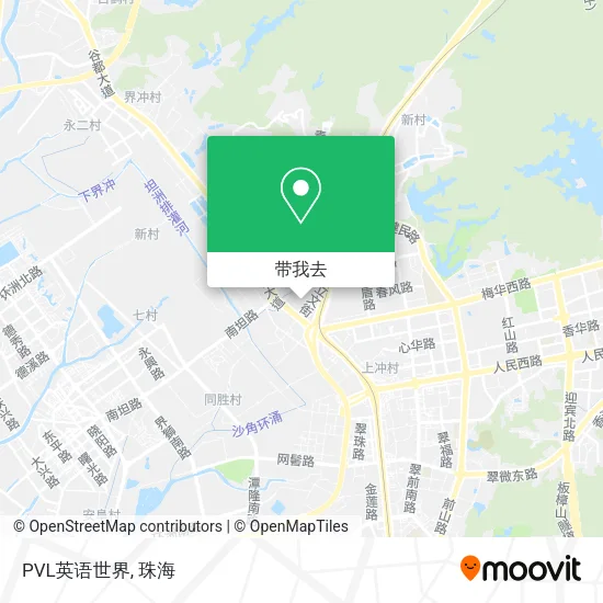 PVL英语世界地图