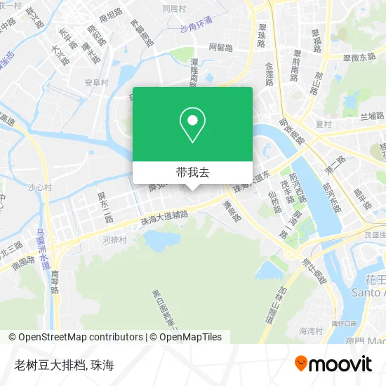 老树豆大排档地图