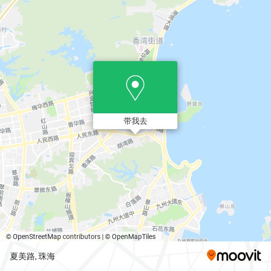 夏美路地图