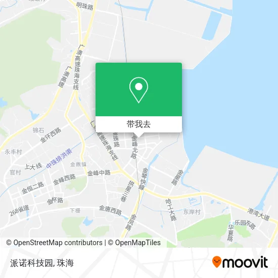 派诺科技园地图