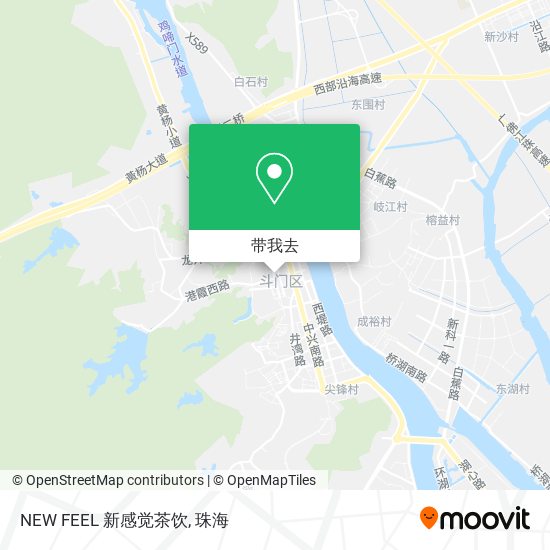NEW FEEL 新感觉茶饮地图