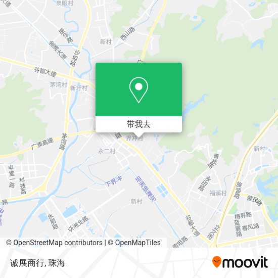 诚展商行地图