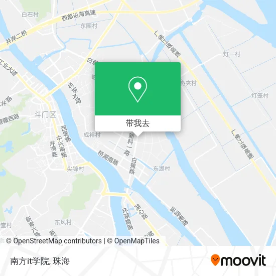 南方it学院地图