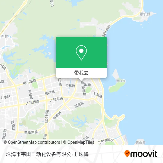 珠海市韦田自动化设备有限公司地图