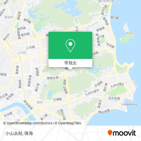 小山丛桂地图