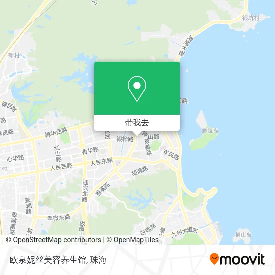 欧泉妮丝美容养生馆地图