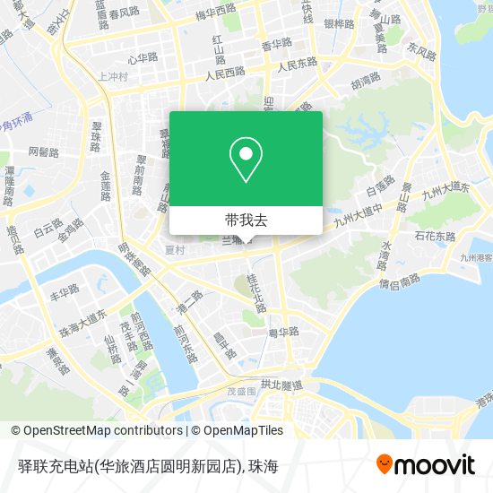 驿联充电站(华旅酒店圆明新园店)地图