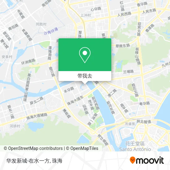 华发新城-在水一方地图