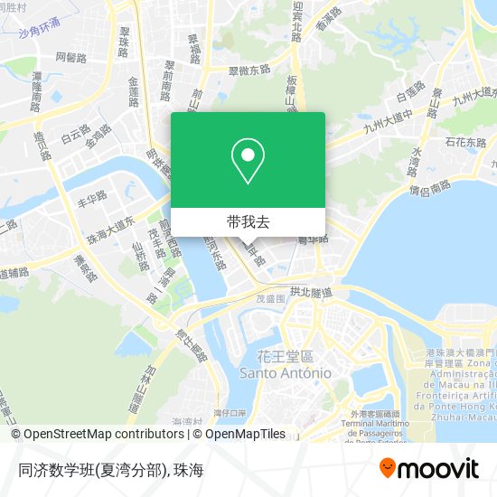 同济数学班(夏湾分部)地图