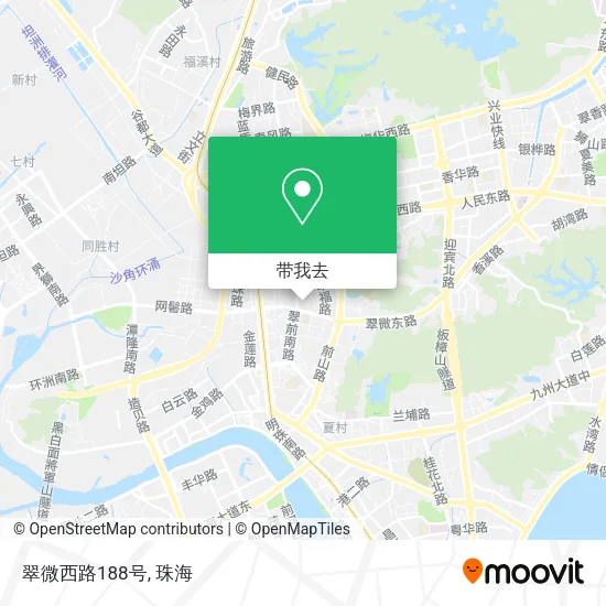 翠微西路188号地图