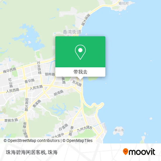 珠海碧海闲居客栈地图